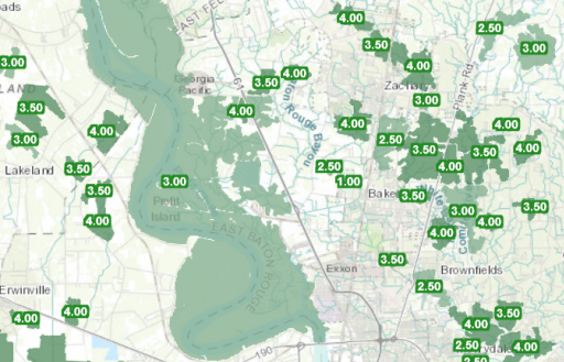 Green Infrastructure Cores with scores