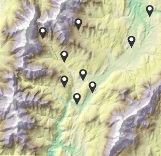 Extract values from single raster at point locations