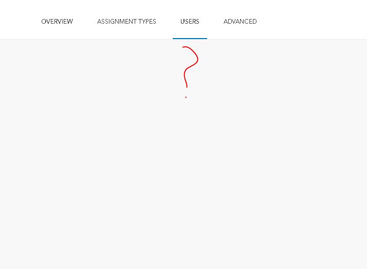 WorkForce Configure Users Tab