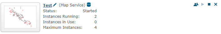 Service running after manual startup