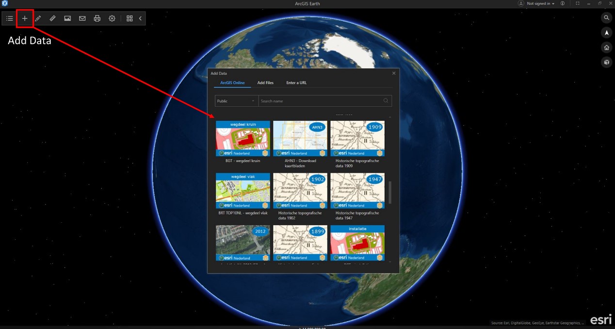 Publicly accessing content from ArcGIS Online