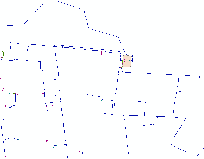 Polygon is a substation whereas LIne layers are different electrical lines