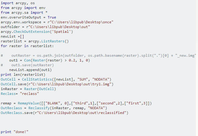 My code