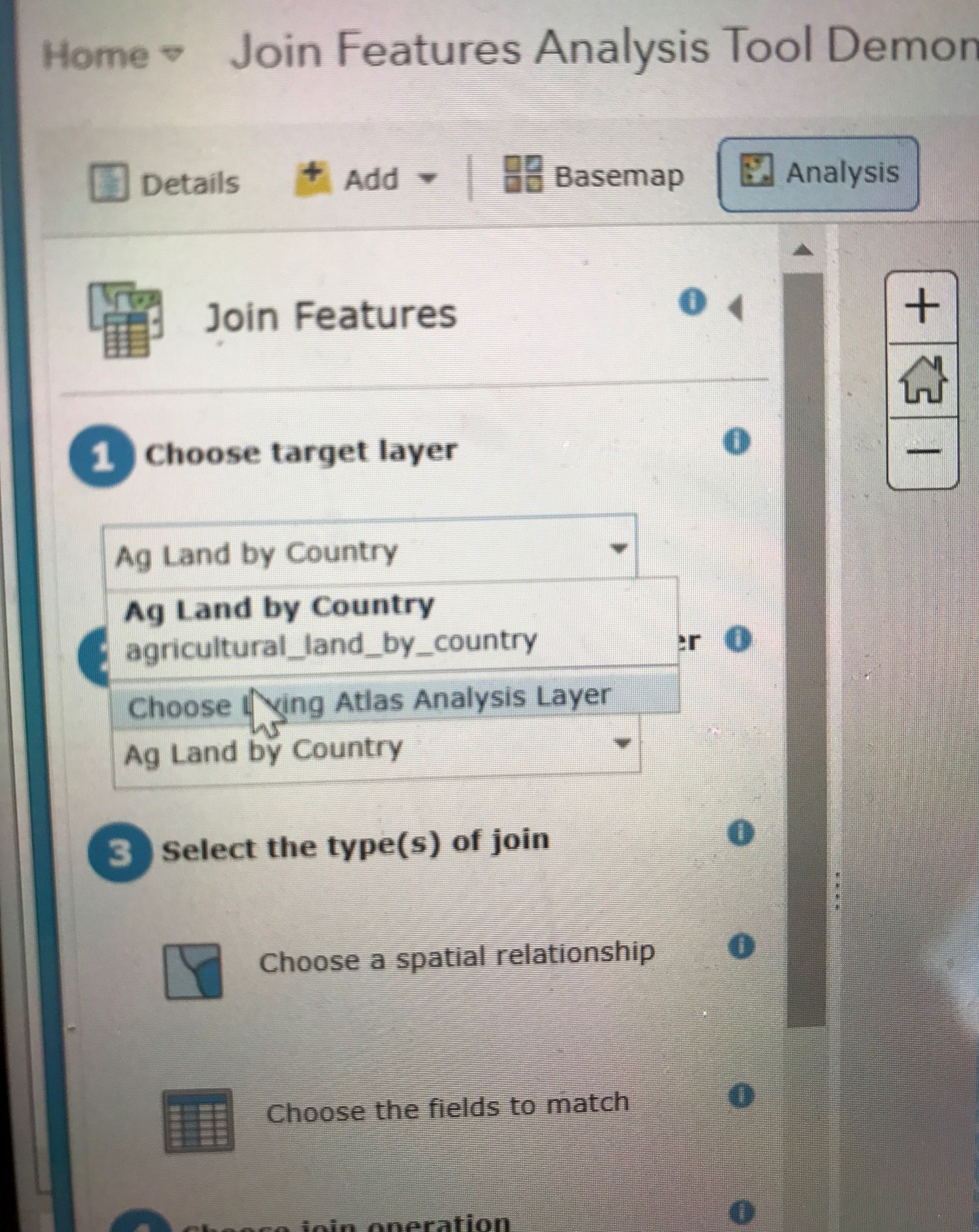 Using the Join Features tool, 1