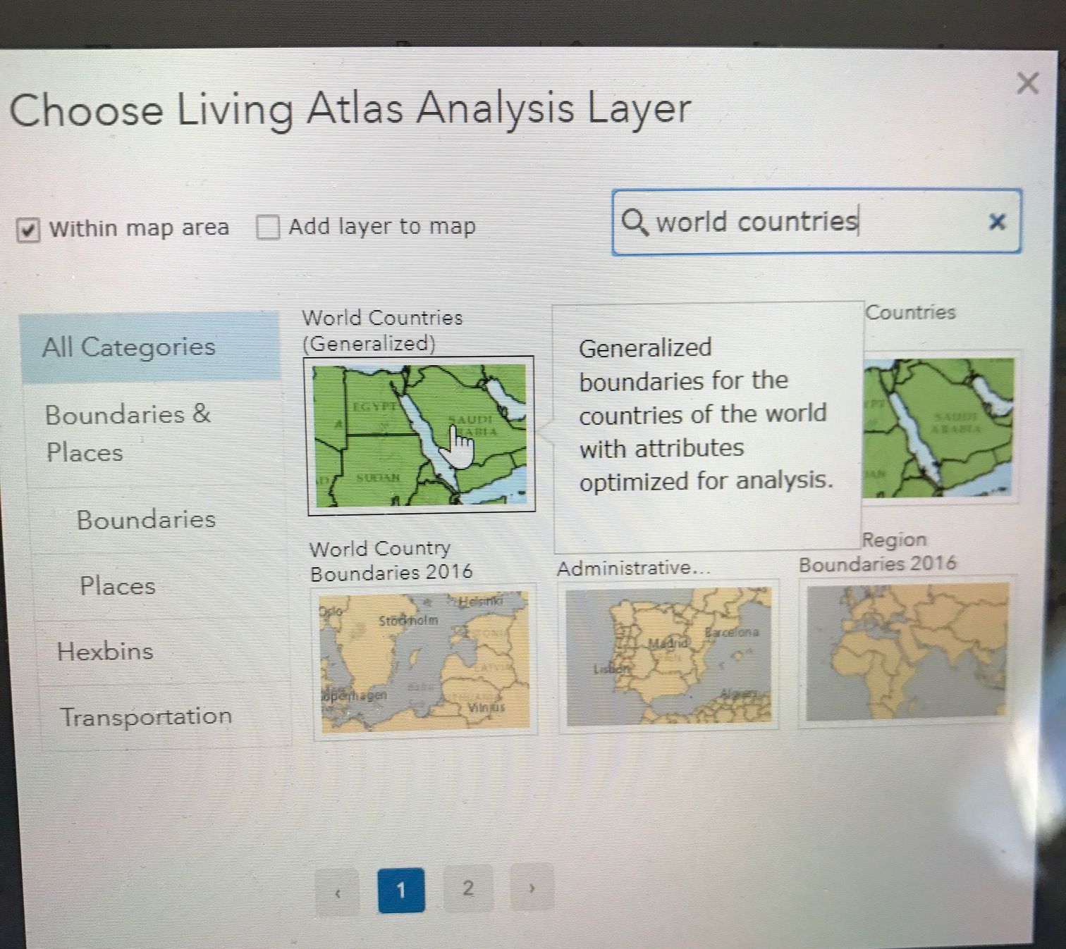 Using the Join Features tool, 2