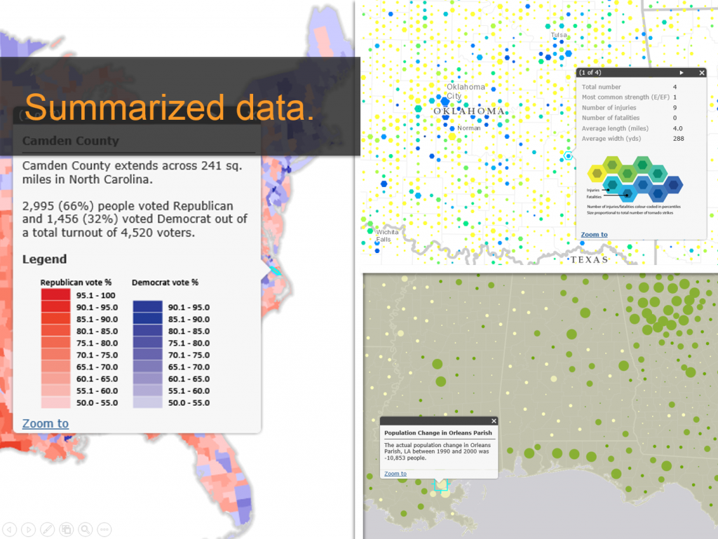 Summarizing data in ArcGIS Online