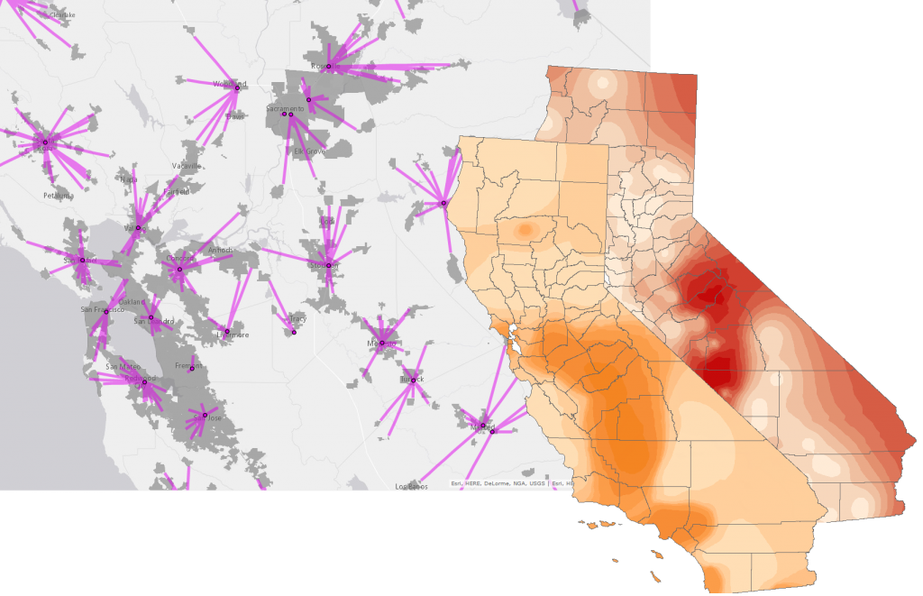 Population Exposures in ArcGIS Online