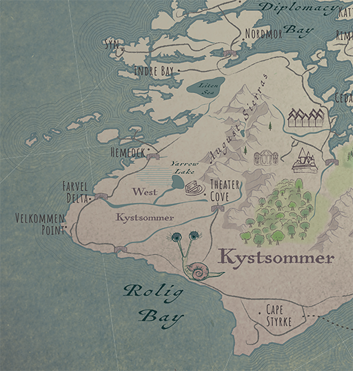 Kystfjell Map preview