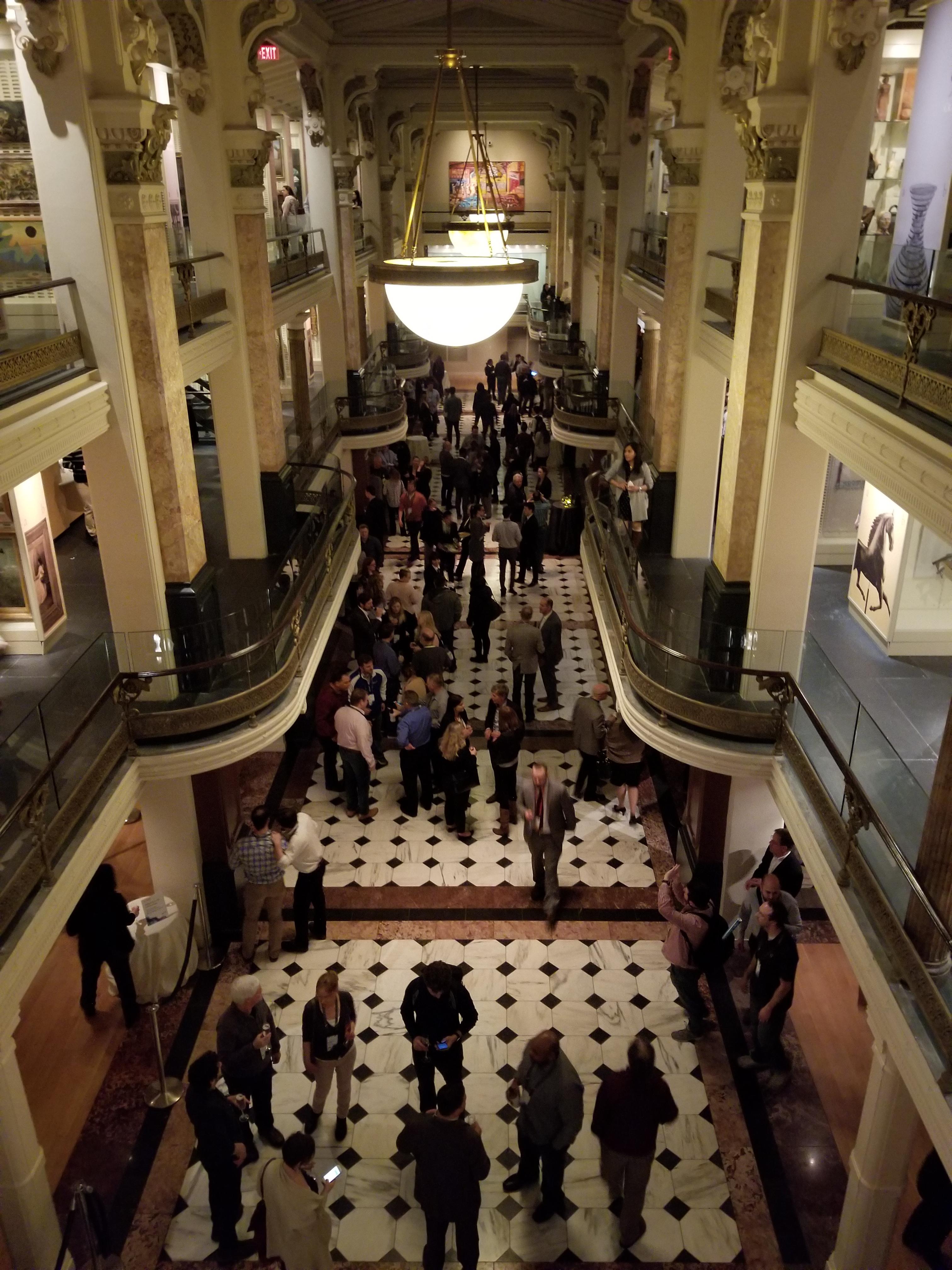 Esri Social at National Portrait Museum