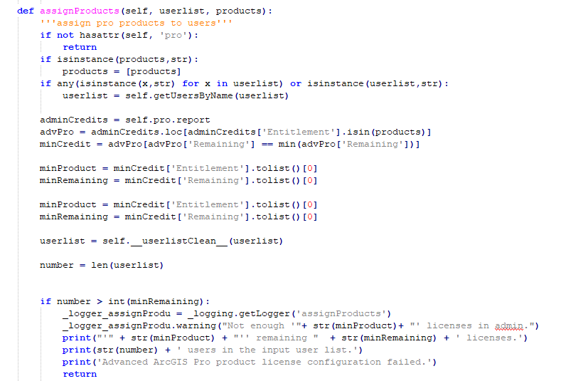 If-queries to inform users on invalid arguments or properly handle list and string objects