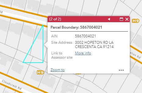 Selecting a Parcel - very few vertices