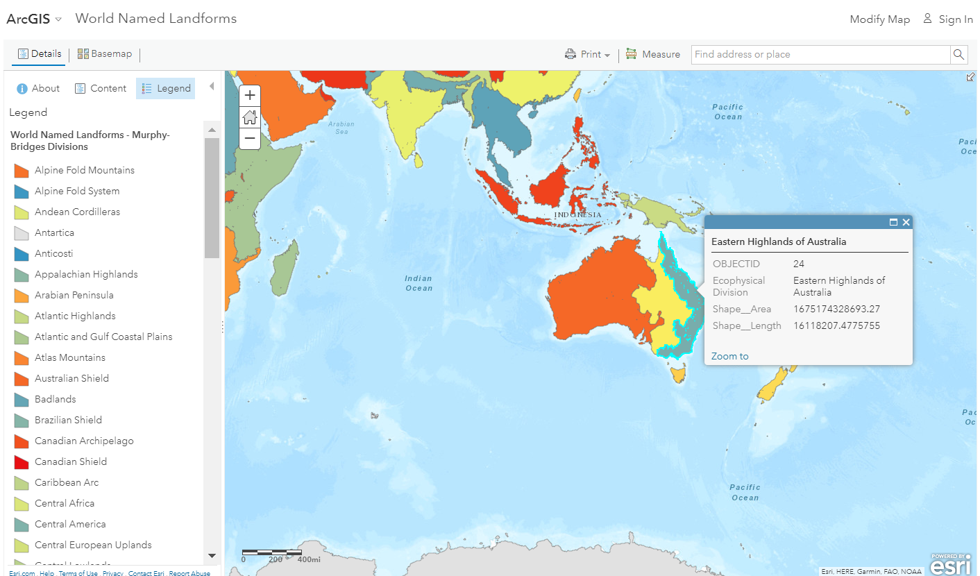 Investigating Regions