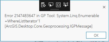 GPtool error message