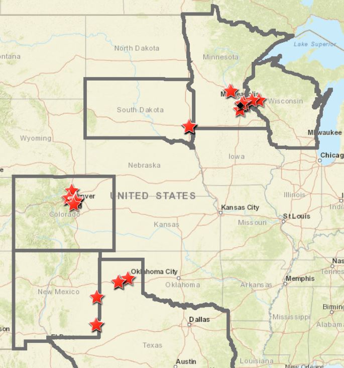 state outlines