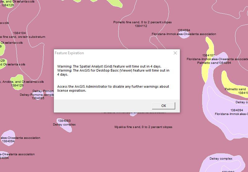 Workstation with error