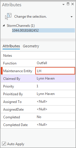 Attributes Before Split