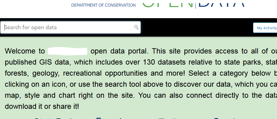 old site