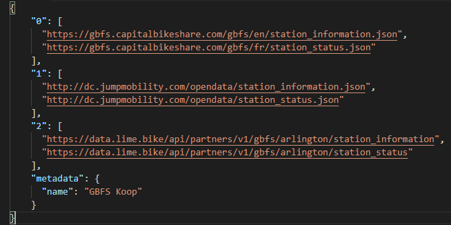 Config JSON