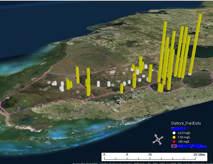 3D point column with unfilled circles in ArcGIS Pro
