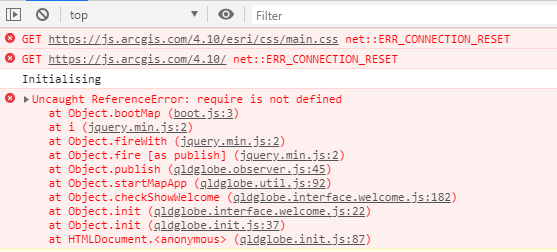 Can not access ArcGIS API for JavaScript