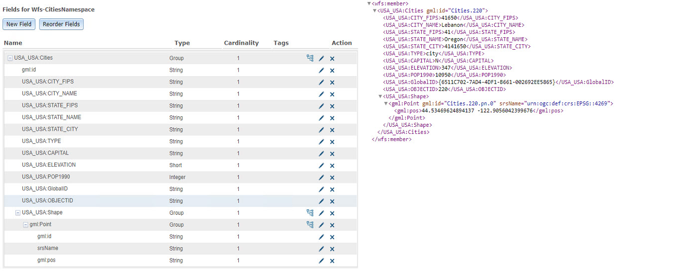 GeoEvent Definition with namespace on left side and Wfs GetFeatures