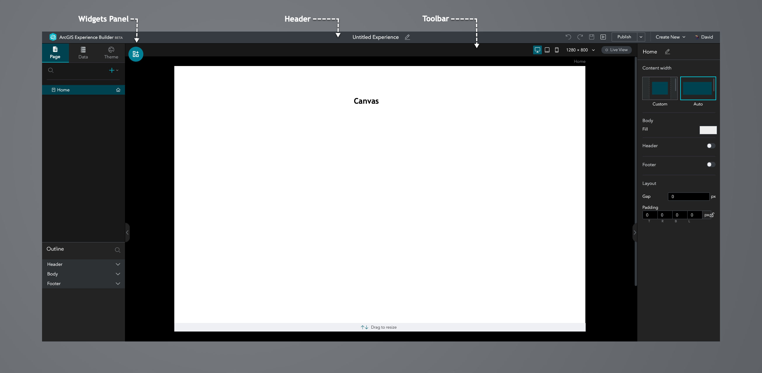 ExB UI