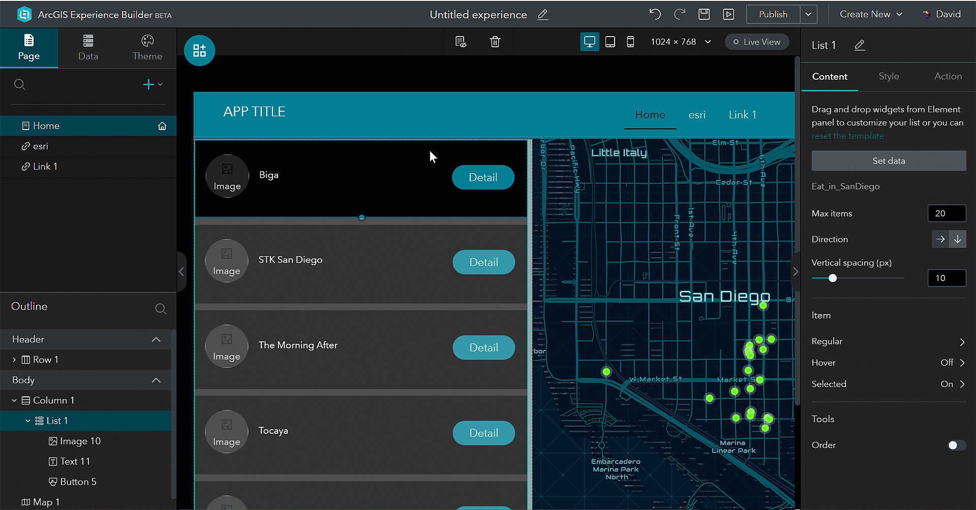 List Widget