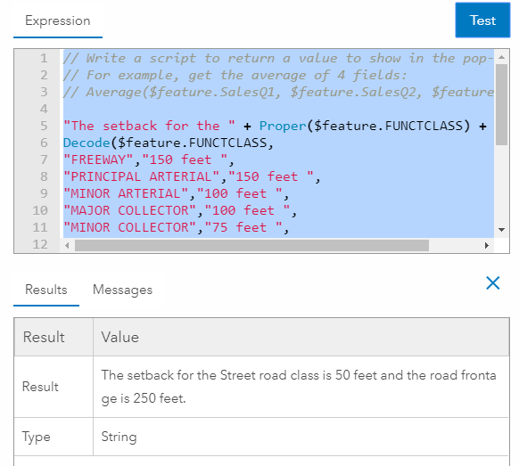 Successful test of code