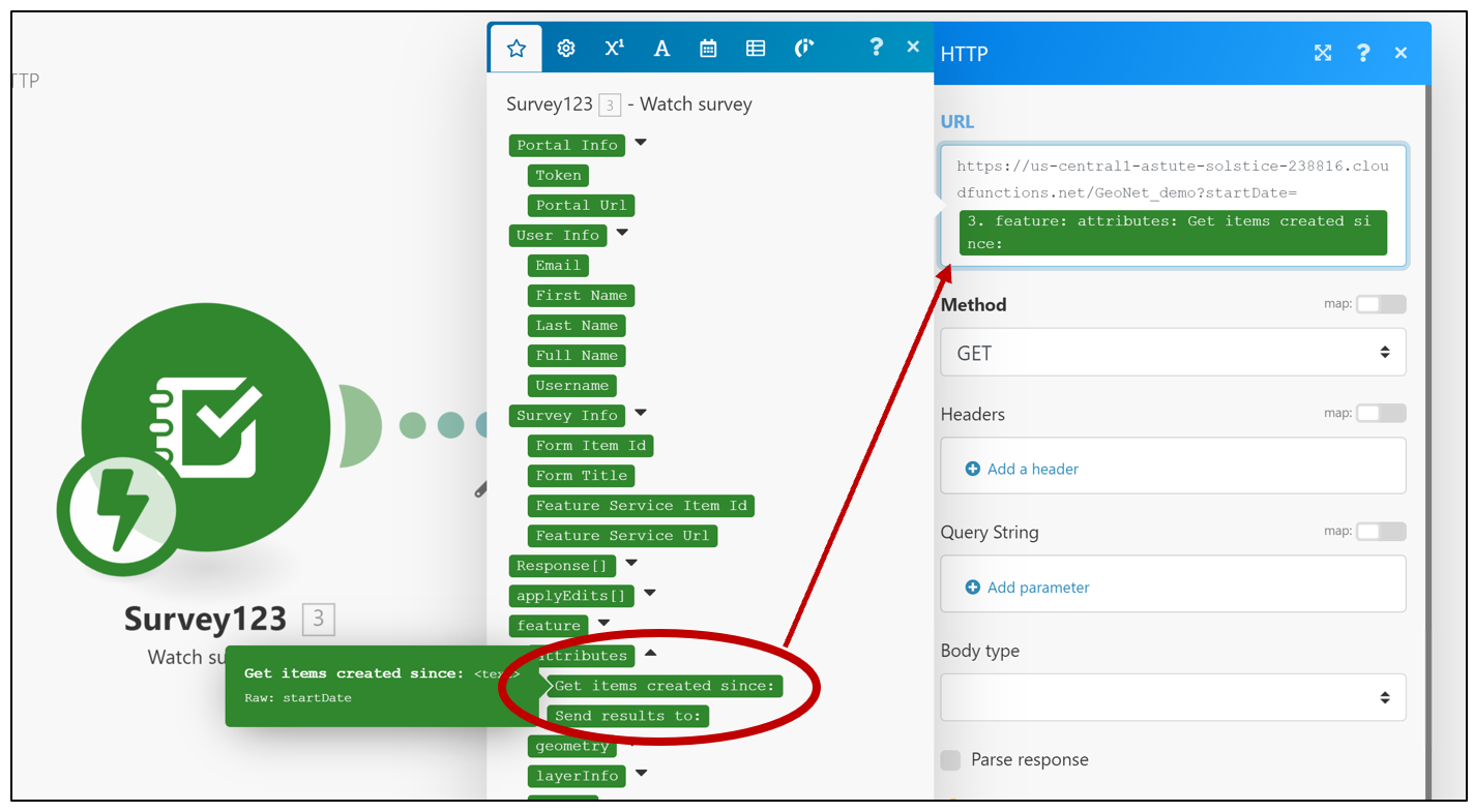 get dynamic field