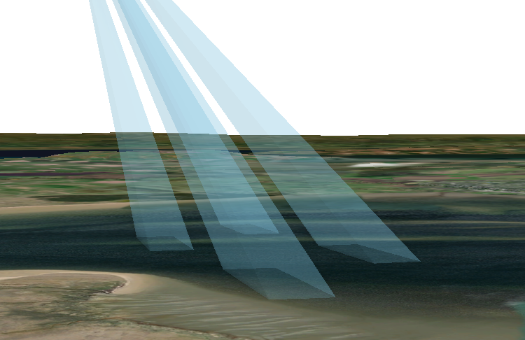 Multipatches intersecting the ground