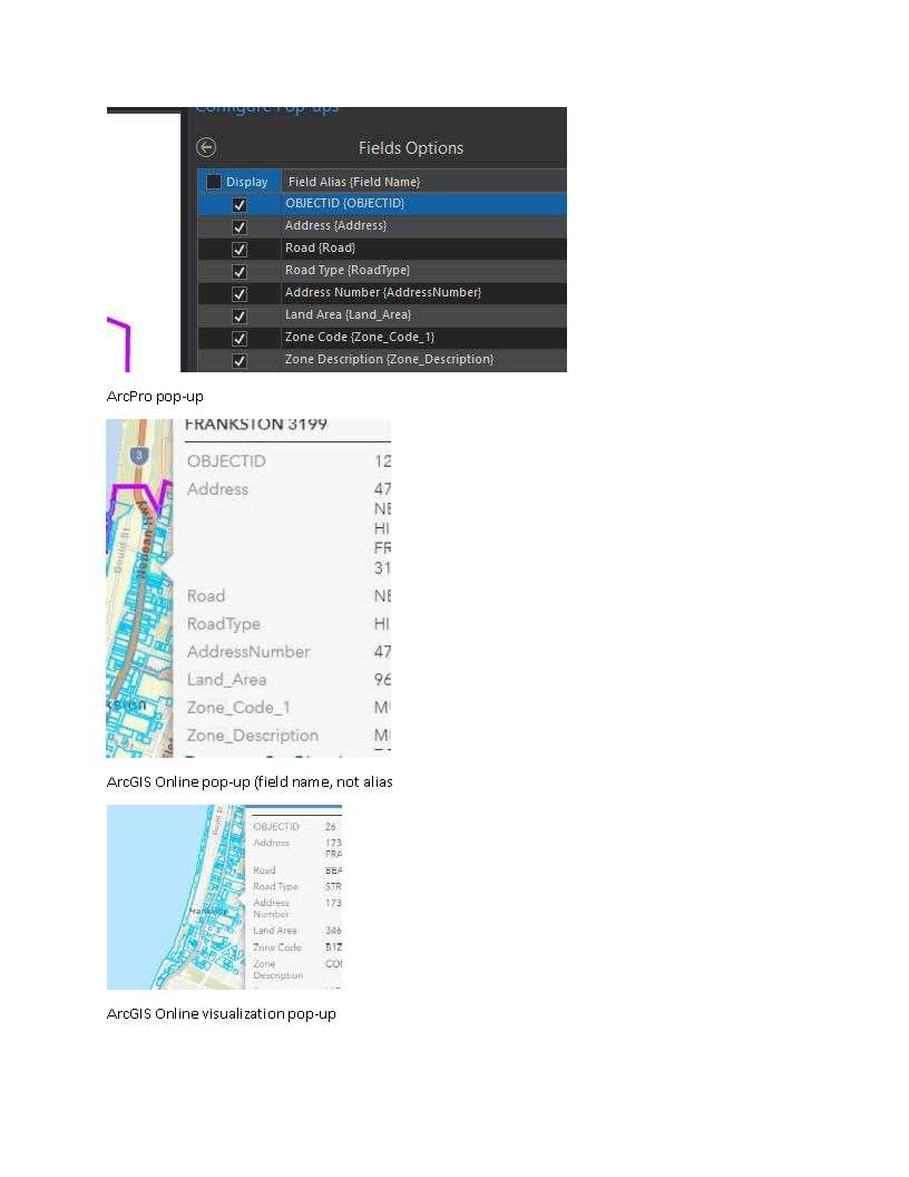 screenshots of problem