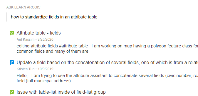 GeoNet search results