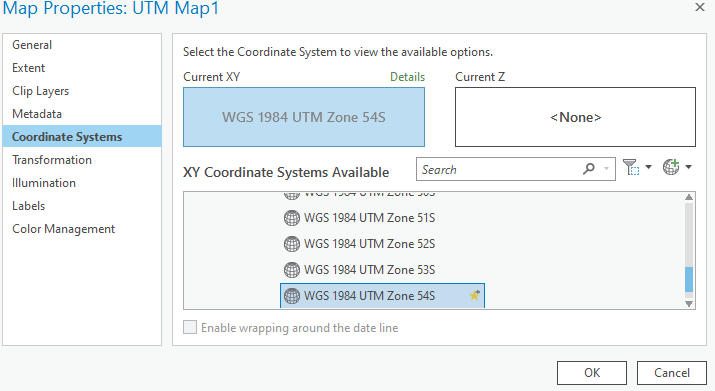 Map Spatial Reference has changed