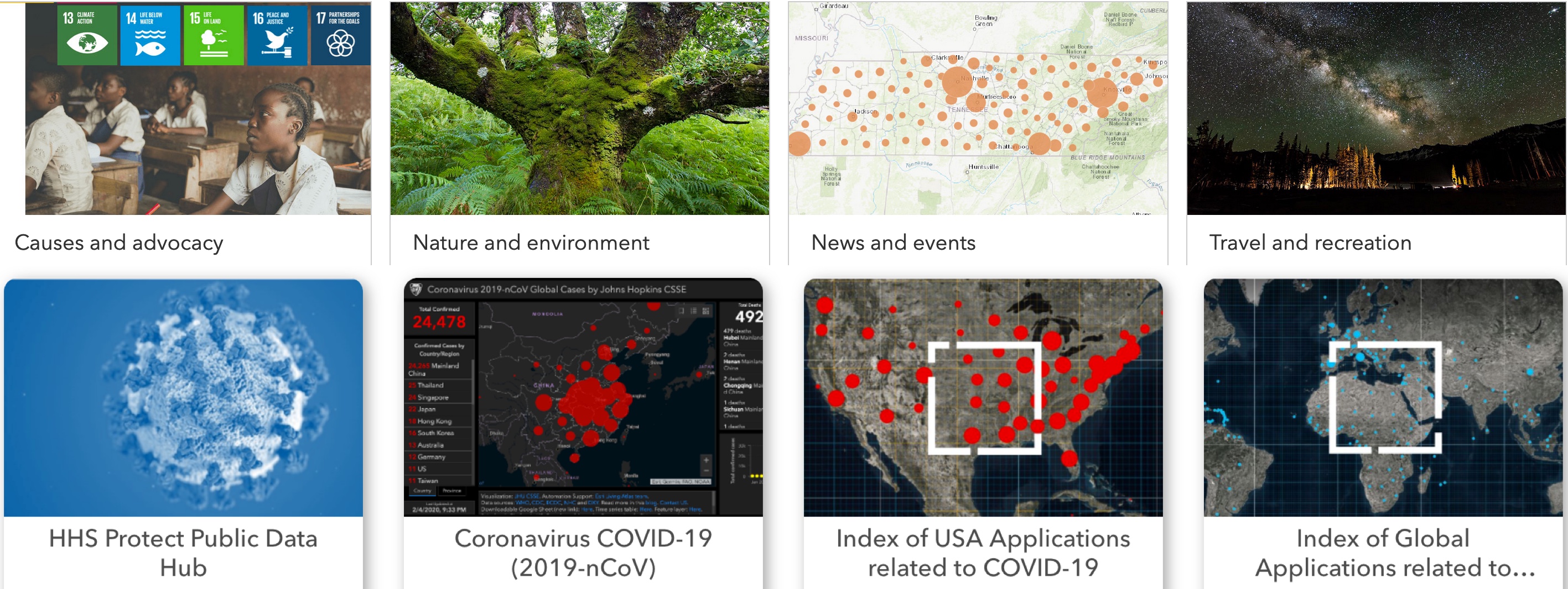 StoryMaps and Dashboards picture